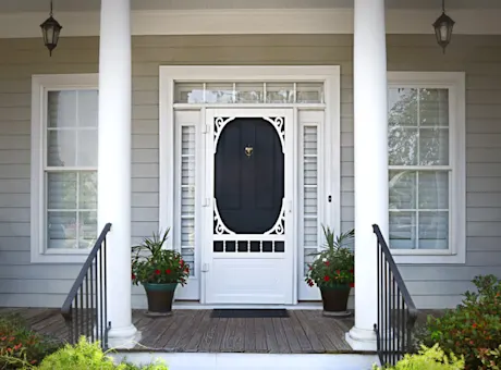 Belle Harbour Vinyl Screen Door