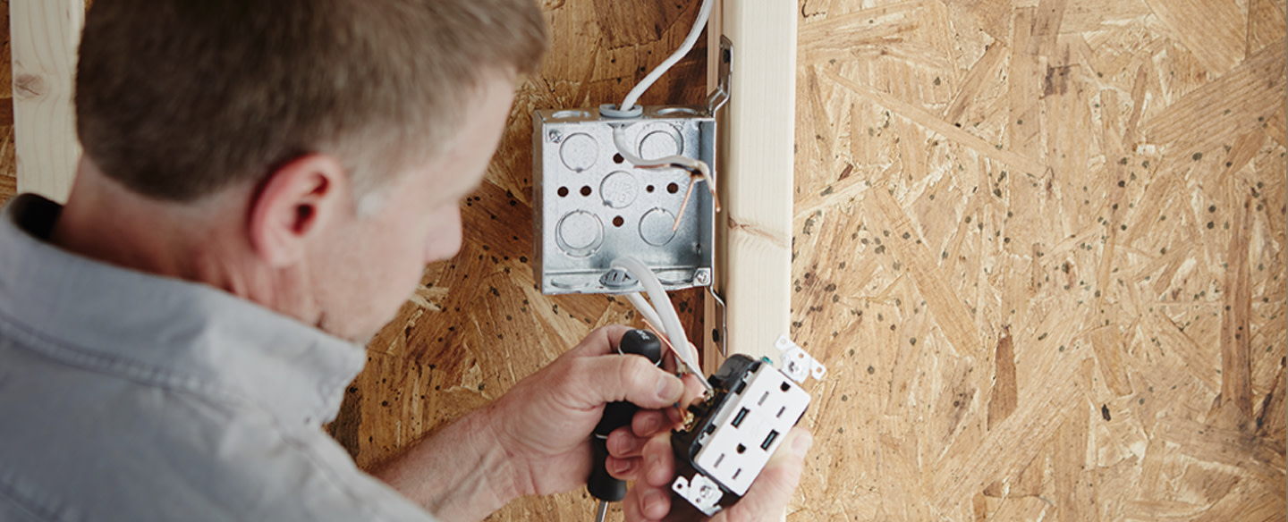 Outlet Installation By Pro Referral At The Home Depot