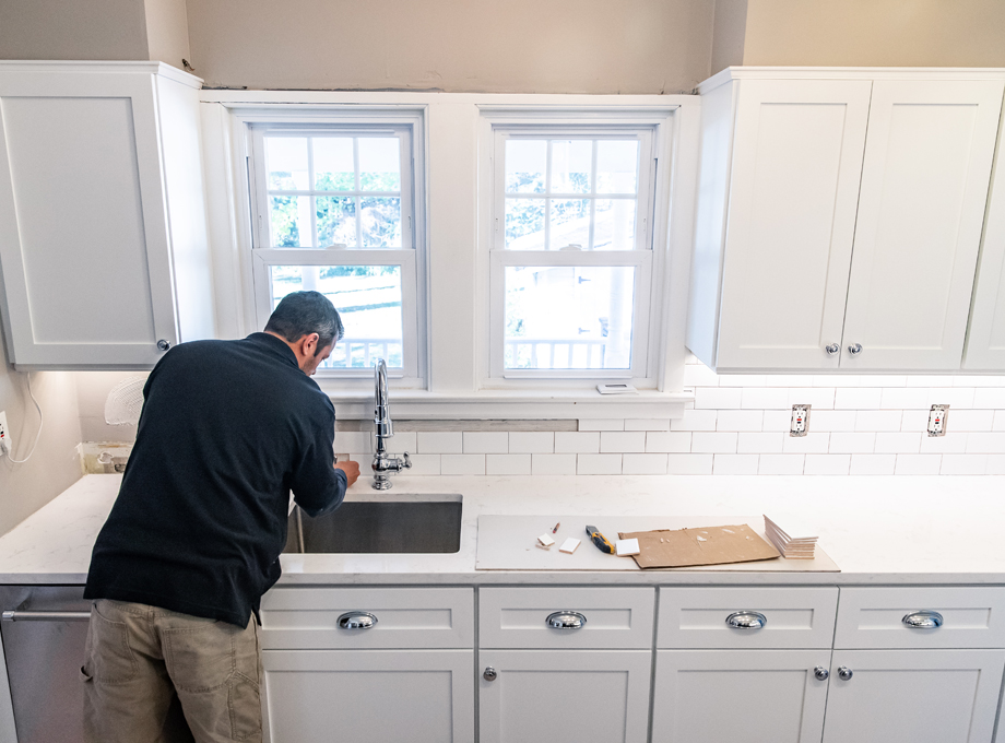 Backsplash Installation