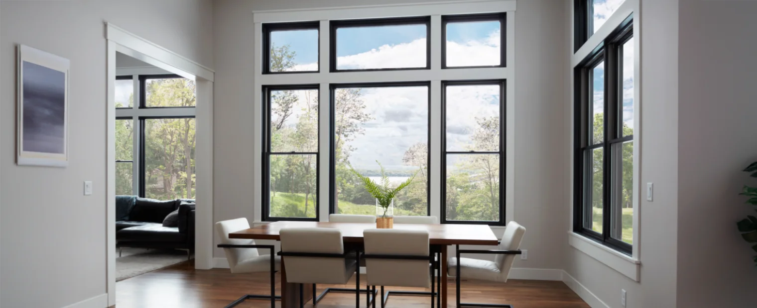 HD Service pros installing new windows in a customer's home