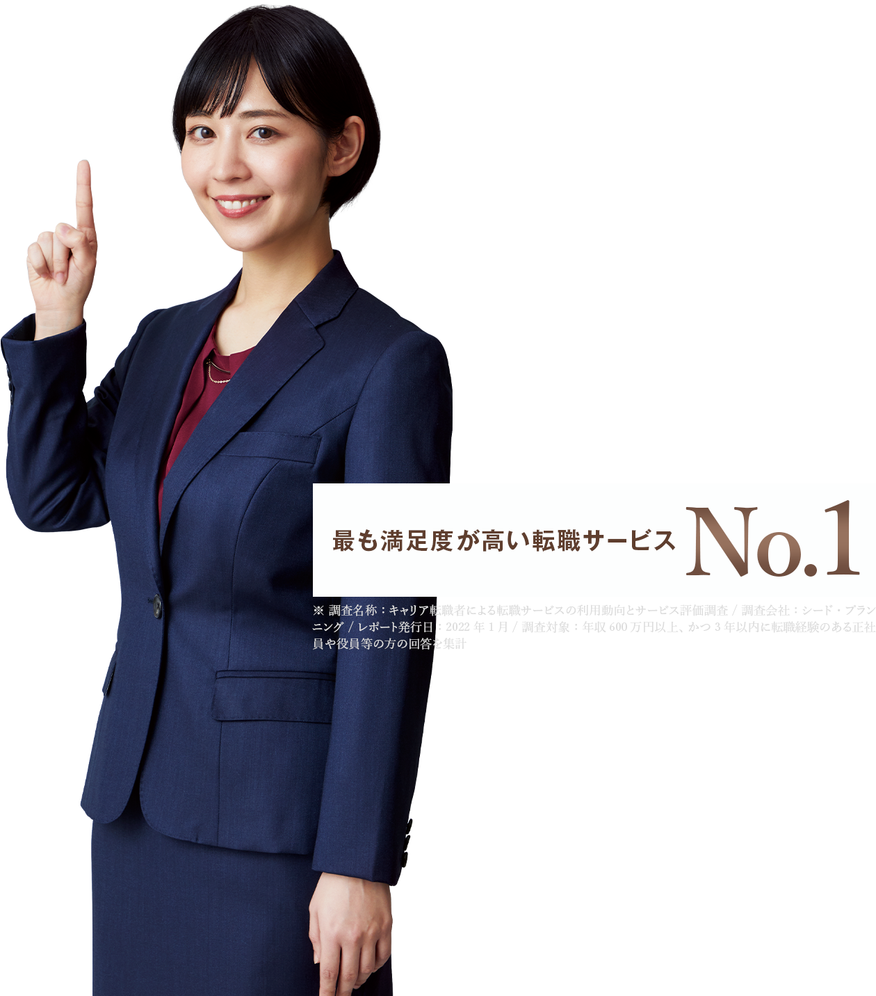 ハイクラス求人に出会えます転職後の平均年収840万円