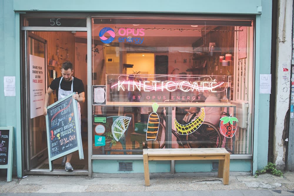 WATCH: Check out what happened when we opened the Kinetic Café pop-up - Hero Image