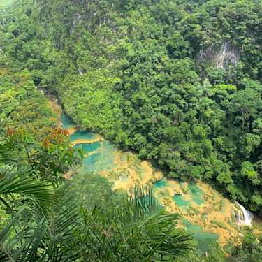 Heading inland Guatemala
