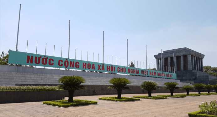 Ba Dinh Square and Ho Chi Minh’s Mausoleum 