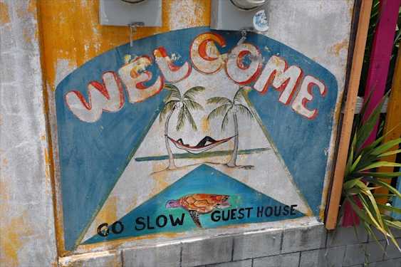 Go slow - island paradise