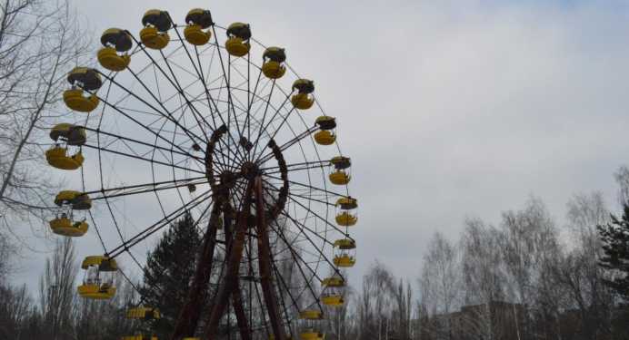 Chernobyl’s white wonder wasteland