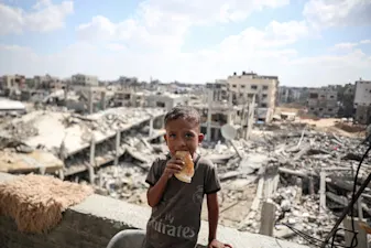 Palestina: Doa alimentos vitais