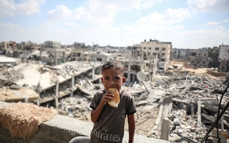 팔레스타인: 생명을 구하는 식량 기부