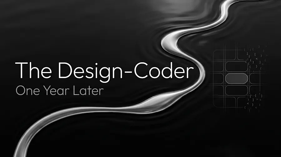 The Design Coder, one Year Later Cover Photo