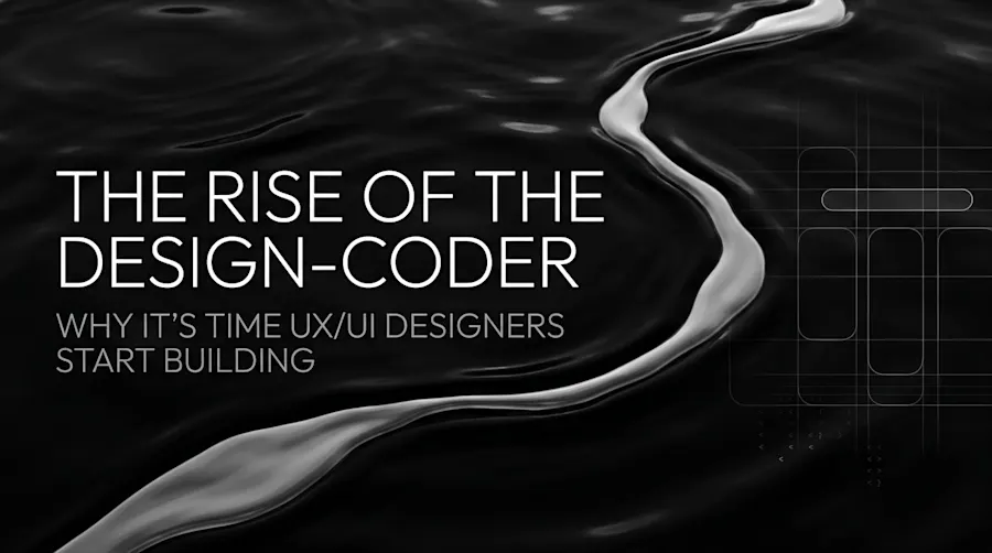 Cover photo of blog, black with liquid look background
