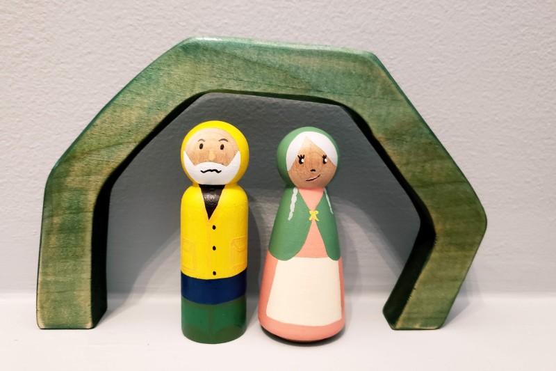 A light house keeper and his wife