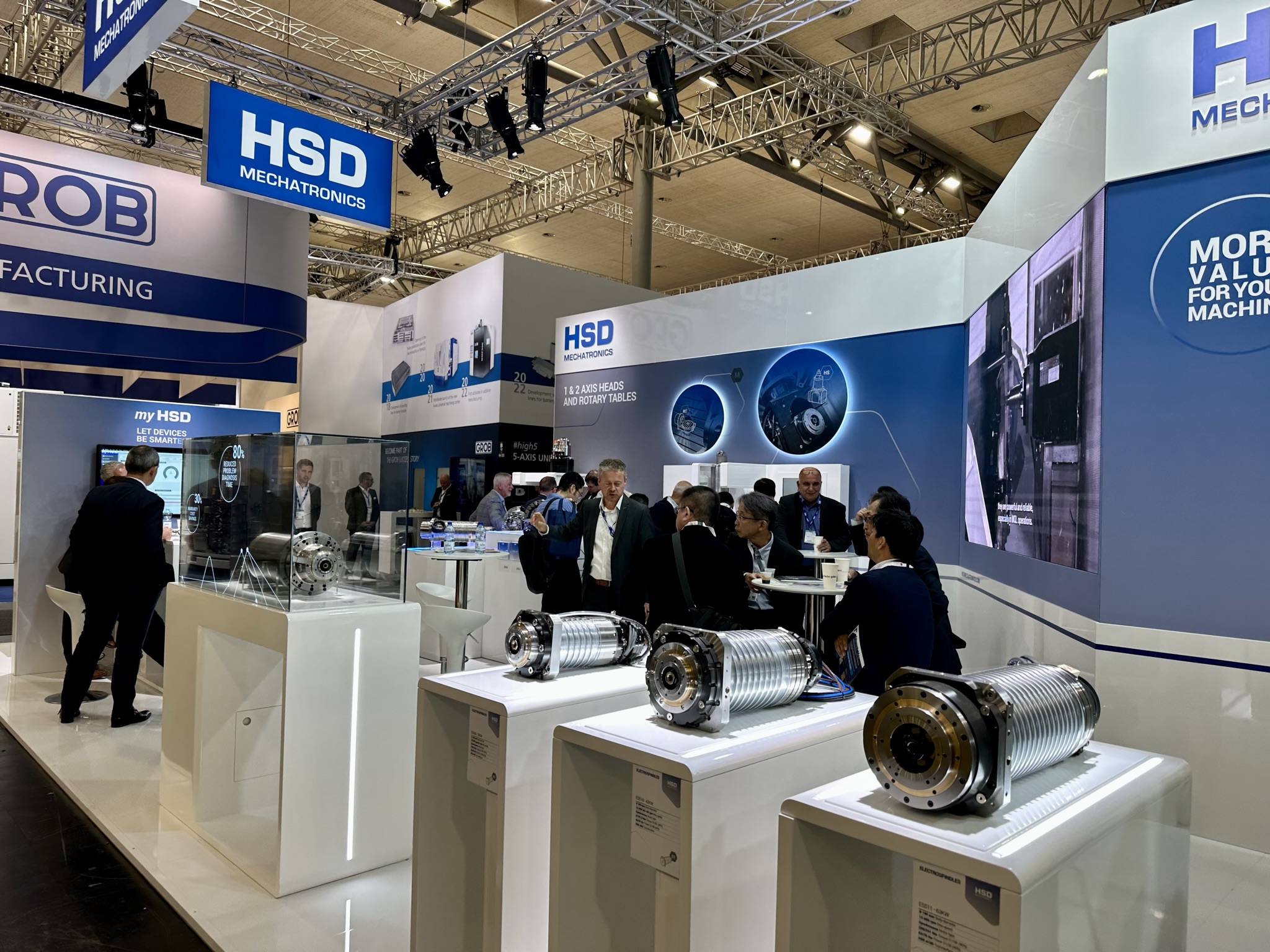 HSD at EMO 2023, the best technology to machine metal on show in Hanover