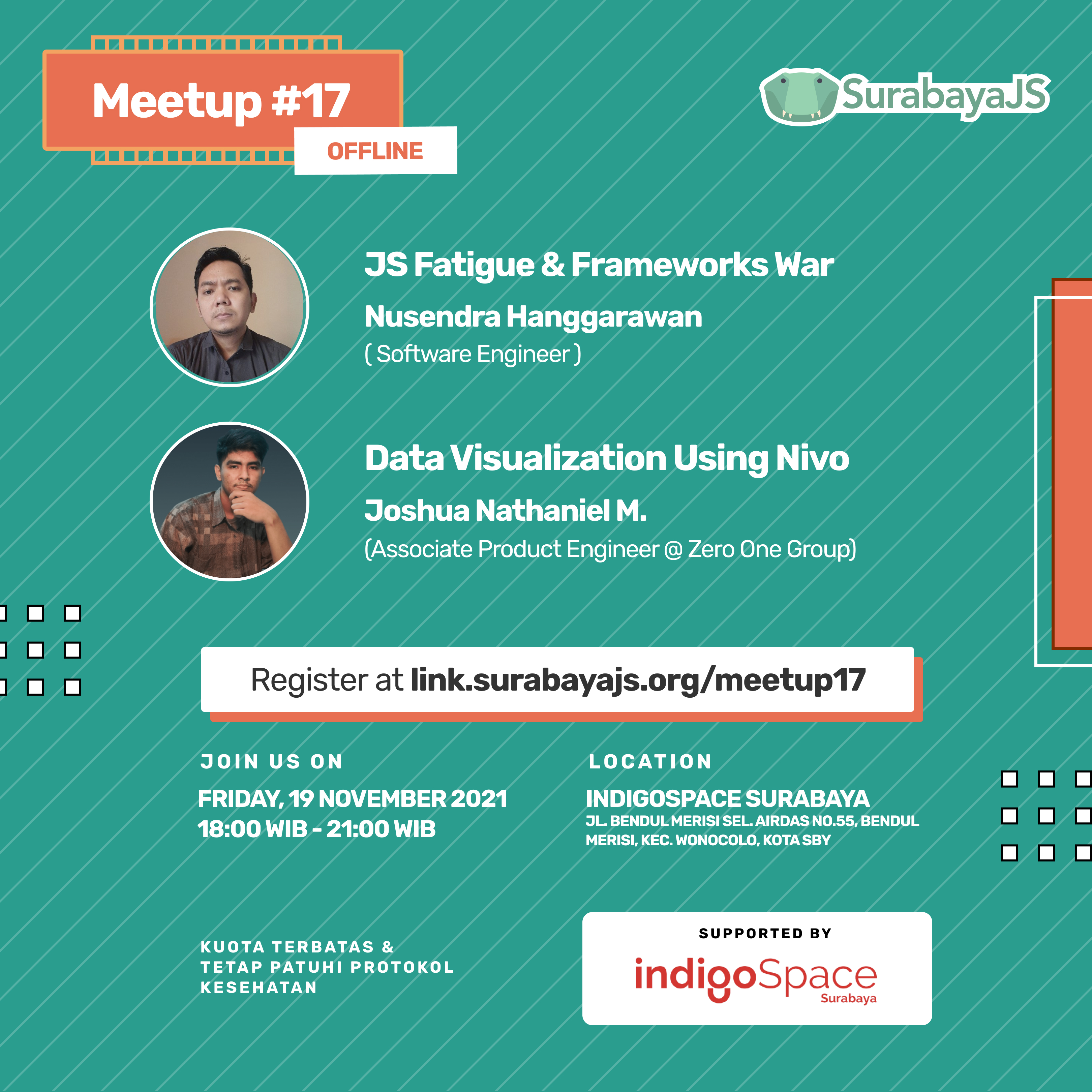 Meetup #17 - JS Fatigue, Frameworks War and Data Vizualization Using Nivo