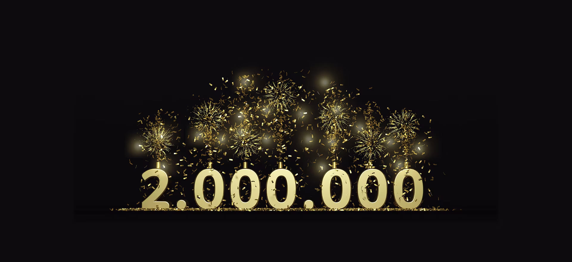 Number 2 million most celebrated firecracker