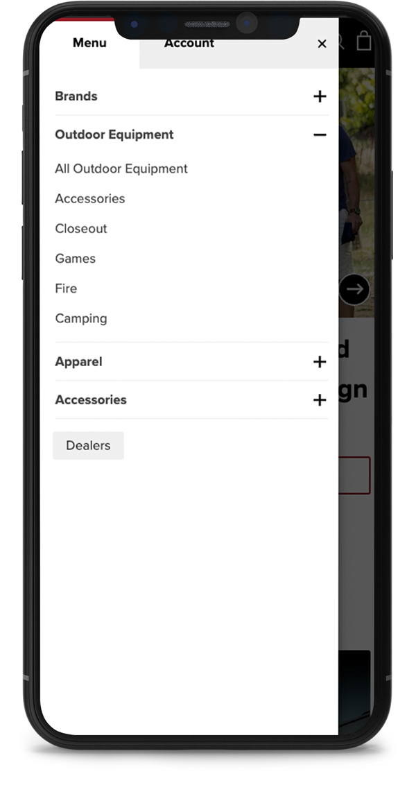 GDRV Mobile Menu