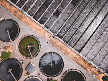 Transform sewage sludge into agricultural fertilizer