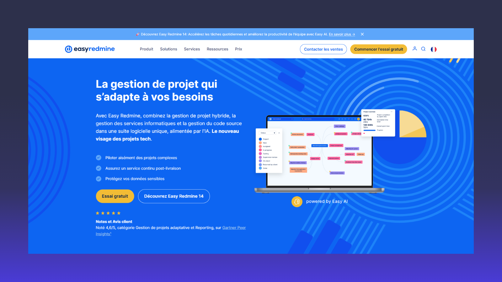 Easy redmine FR