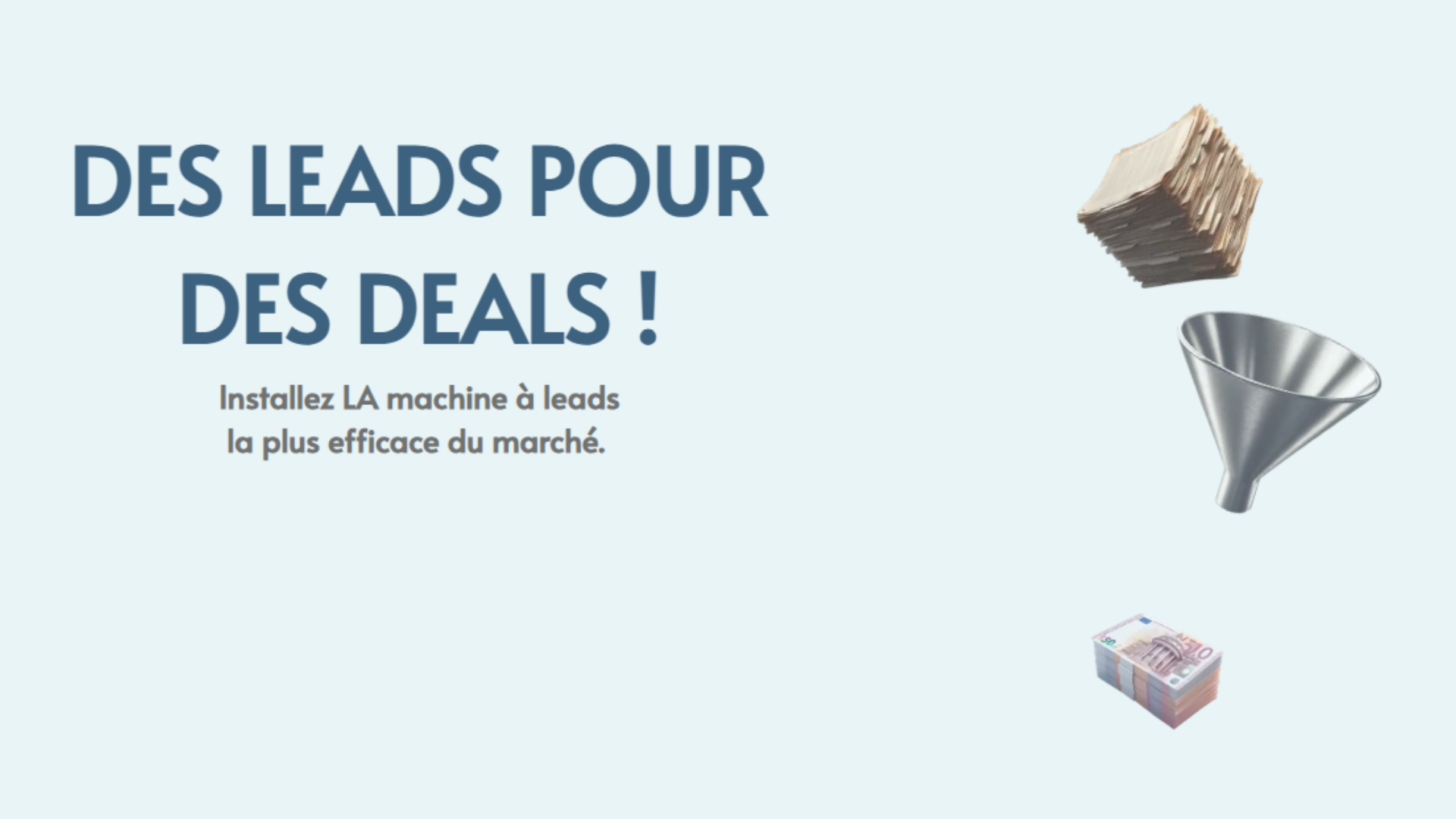 Leads for deals!