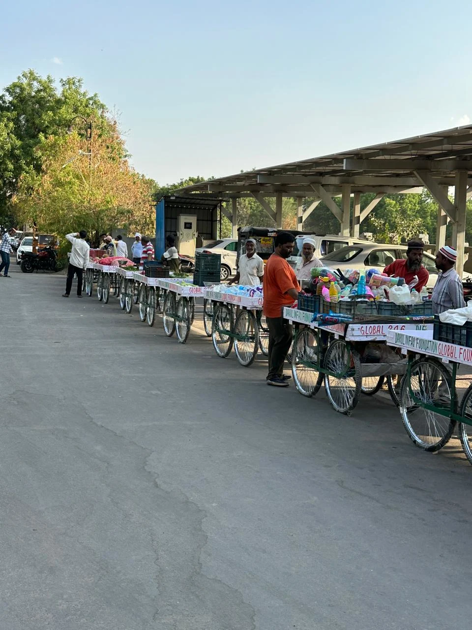 Earning with Dignity: 50 Pushcarts Distributed to Local Youths