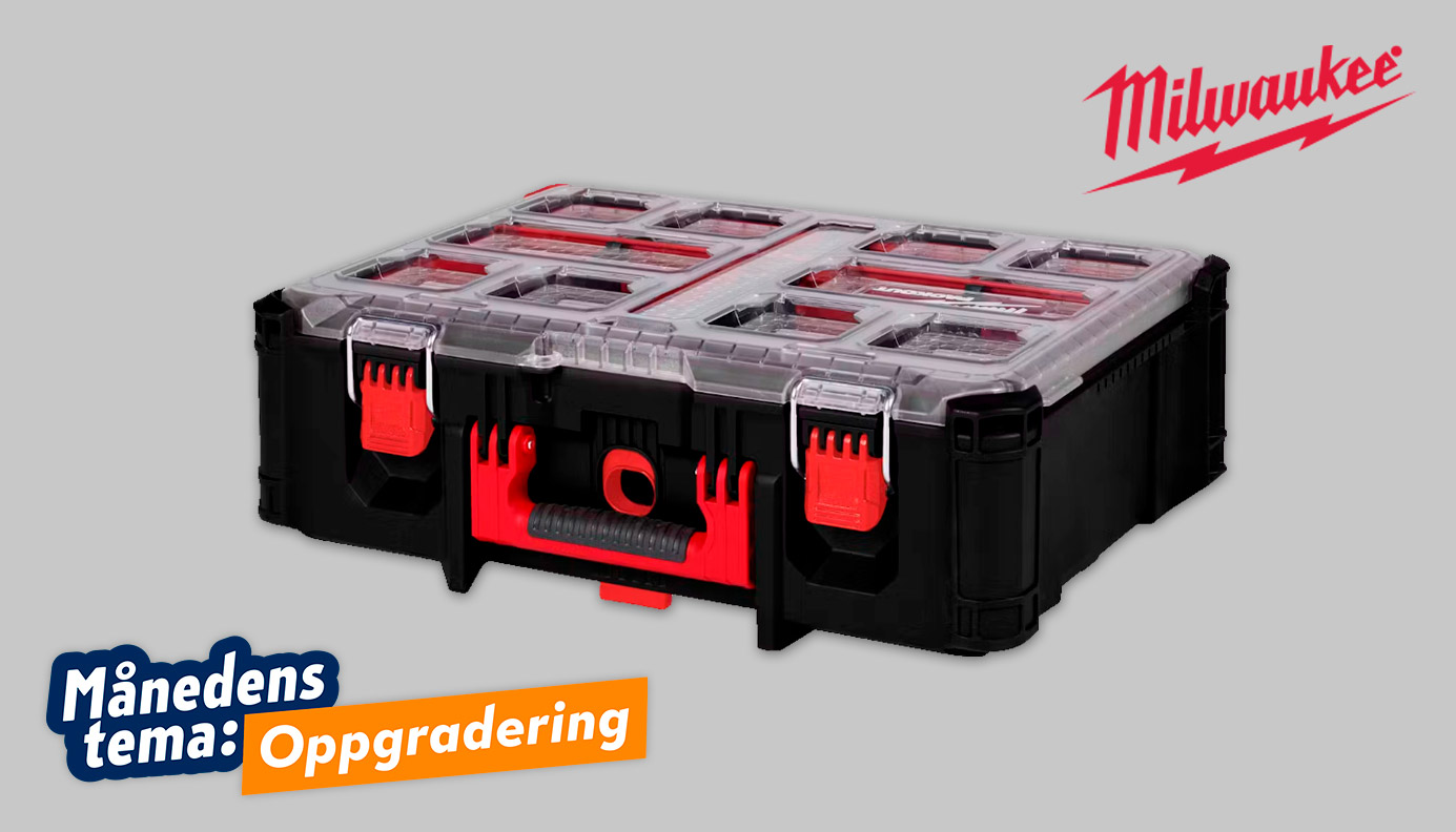 Mnd-tema Oppgradering artikkel Milwaukee koffert 8813581