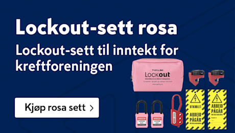  For hvert Lockout-sett som selges, gir Gylling 100 kroner til Kreftforeningens arbeid.