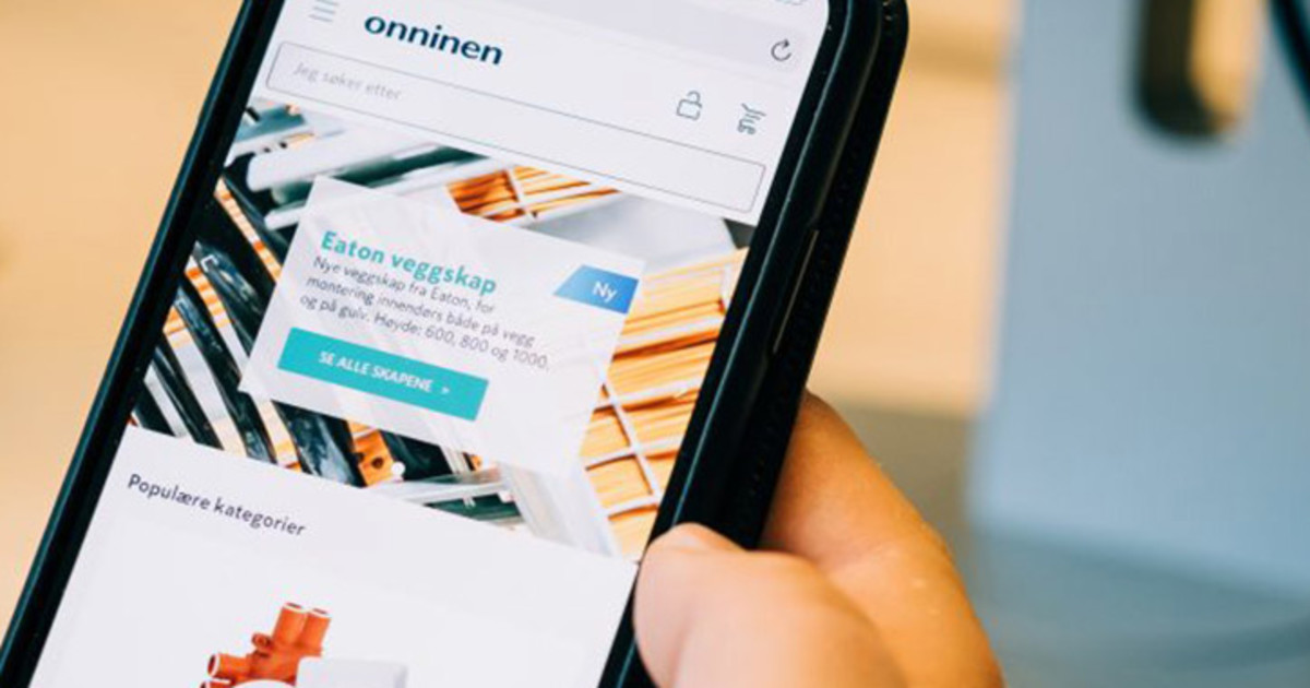 Netthandel vokser med 30 prosent | Onninen AS