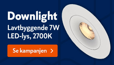 Aneta Lynx-27 downlight, hvit