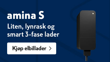 amina S smart elbillader 22 kW