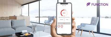 Alt-i-ett WiFi-termostat fra Function