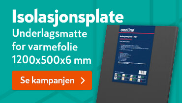 ONNLINE OnniFoil Isolasjonsplate