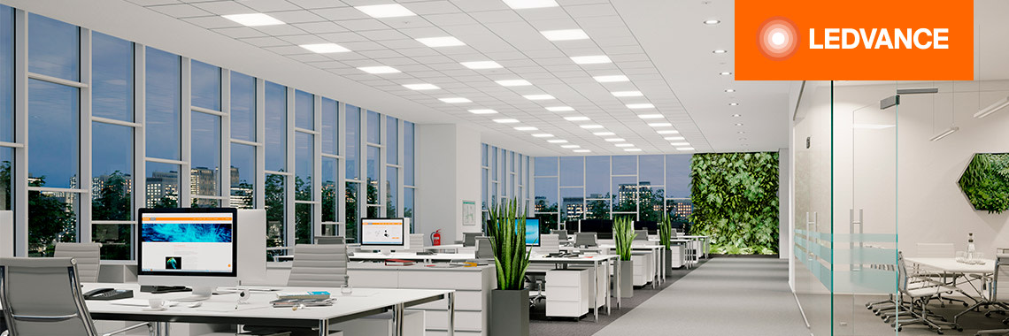 Stilrene og effektive LED-paneler fra Ledvance | Onninen AS