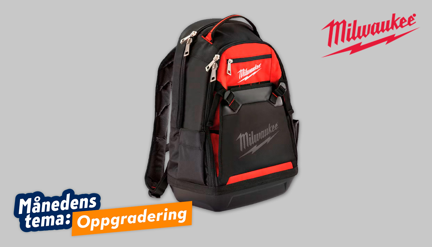 Mnd-tema Oppgradering artikkel Milwaukee sekk 8897092