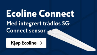 EcoLine with integrated wireless SG Connect sensor.