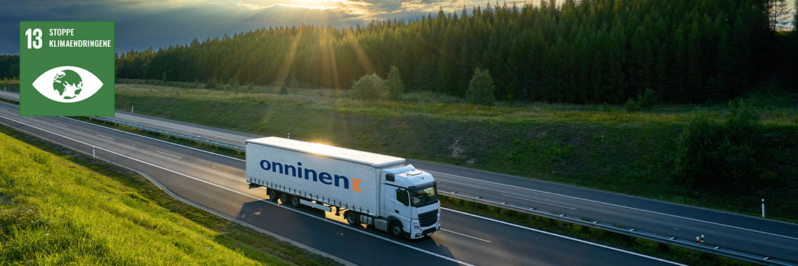Onninen satser på mer bærekraftig logistikk | Onninen AS