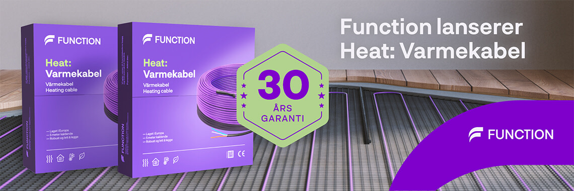 Function Onninen Heat varmekabel banner 1140x340