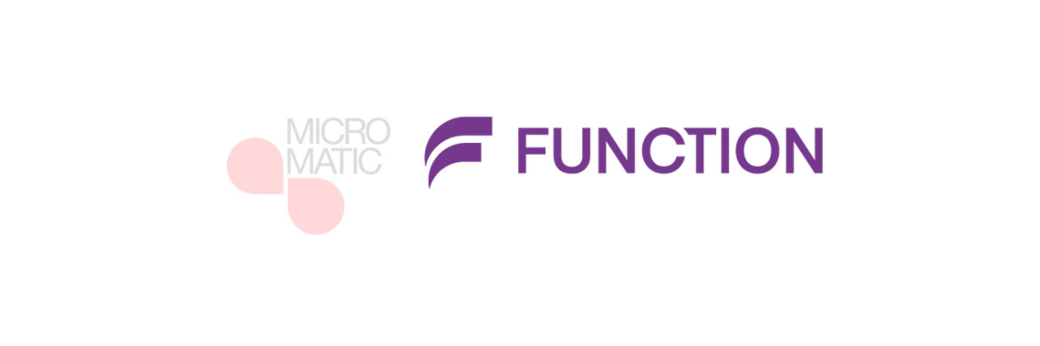 Function Micro Matic Micro Matic Norge har blitt til Function | Onninen AS