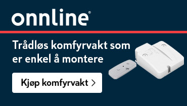 Onnline komfyrvakt for vifte, vegg og takmontasje