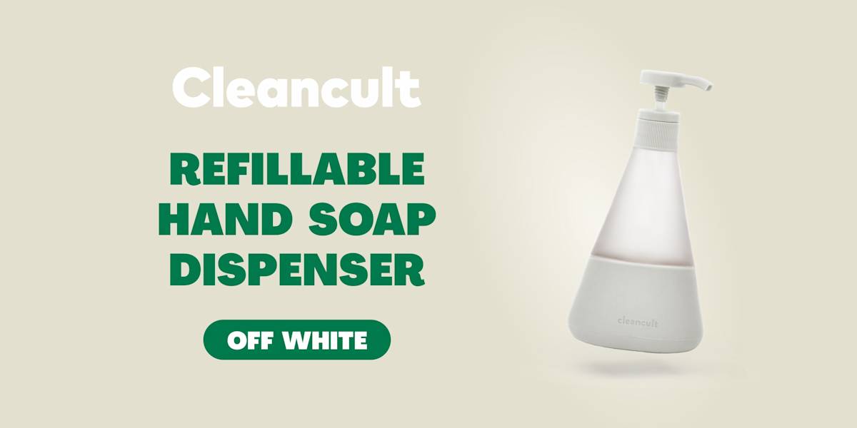 Refillable Liquid Hand Soap Dispenser Cleancult