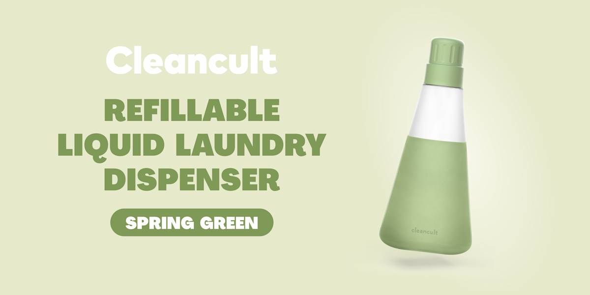 Refillable Liquid Laundry Bottle Cleancult