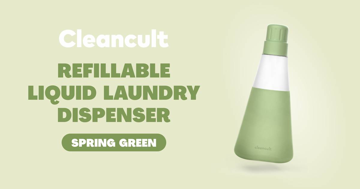 Refillable Liquid Laundry Bottle Cleancult
