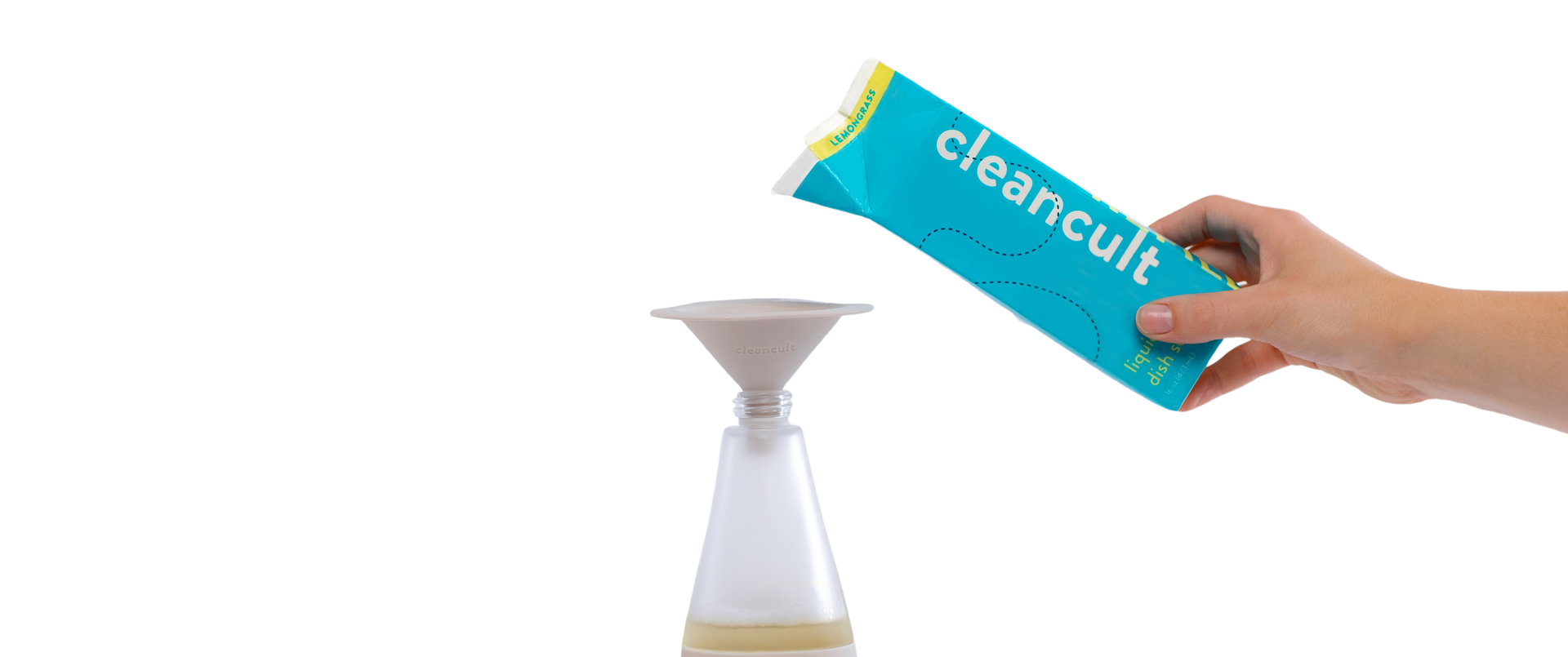 Liquid Dish Soap Refill Lemongrass