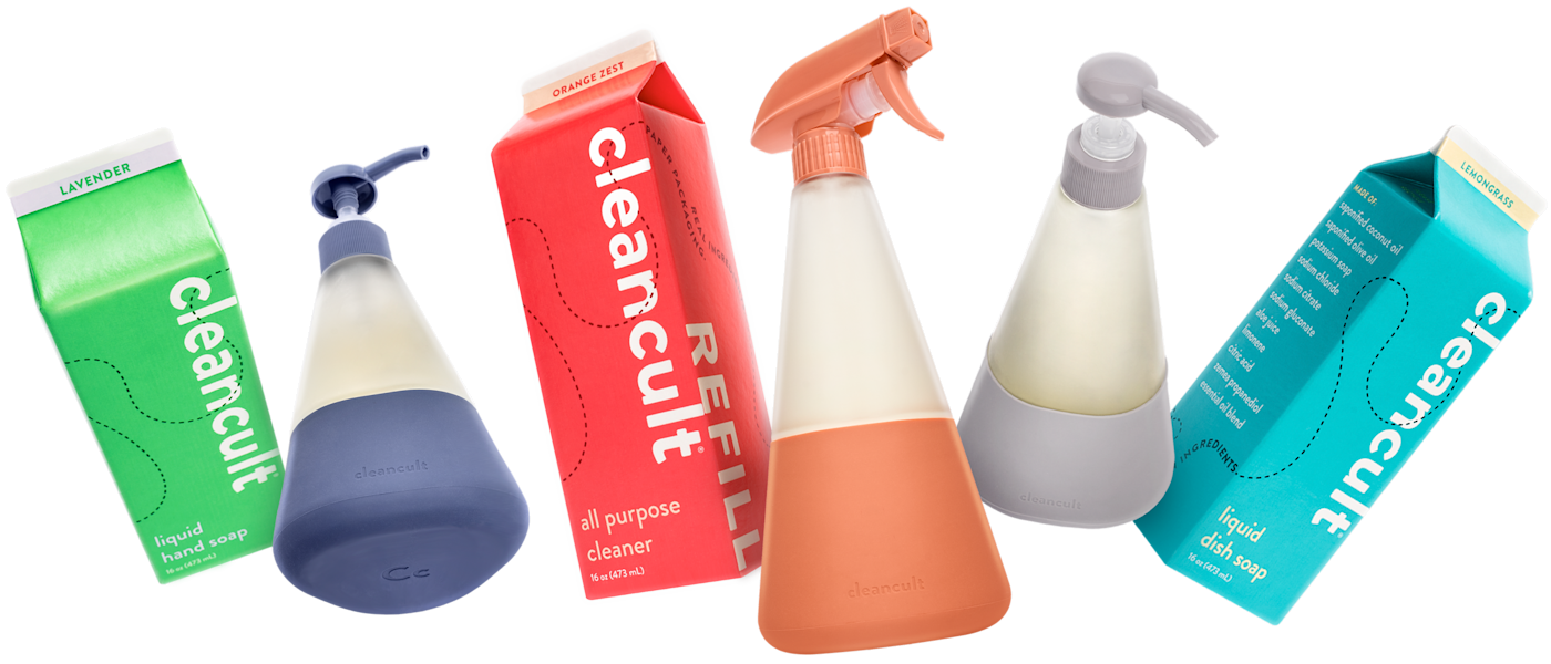 cleancult Glass Bottles