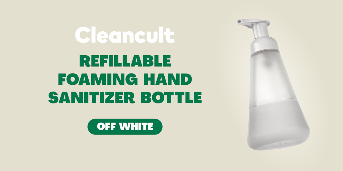 Refillable Foaming Hand Soap Dispenser Cleancult