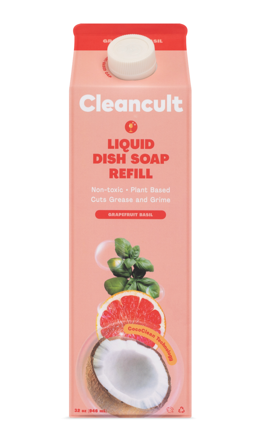 Liquid Dish Soap Refill Grapefruit Basil