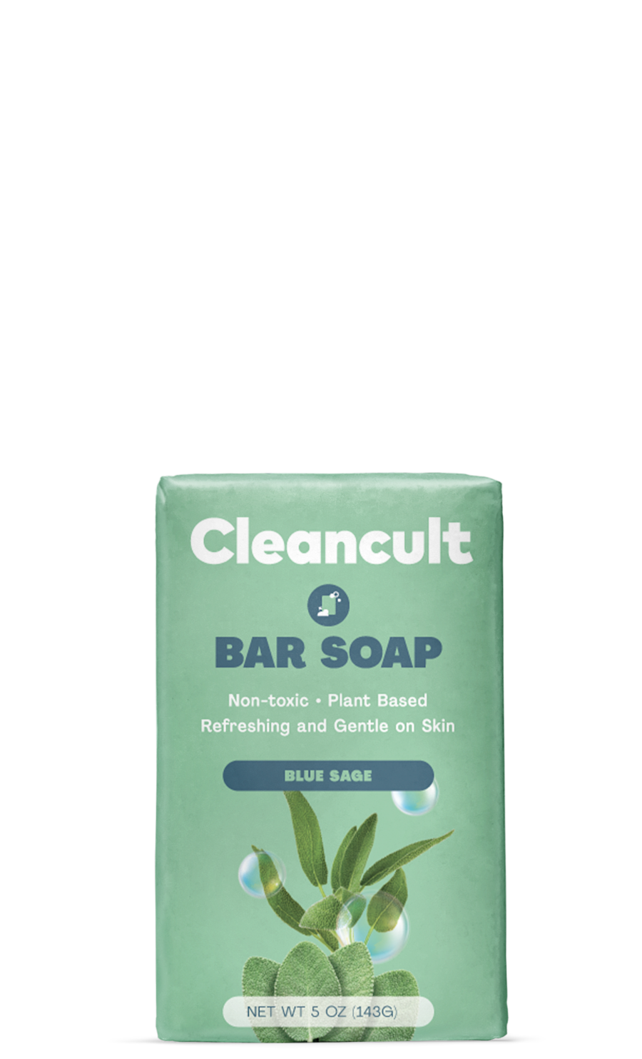 Natural Bar Soap Blue Sage