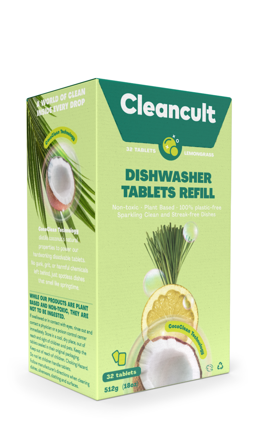 Dishwasher Tablets Refill Cleancult