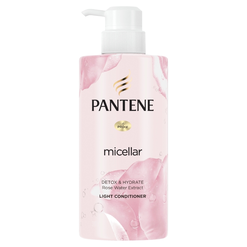 Pantene Micellar Rosewater Detox And Hydrate Kondisioner Pantene