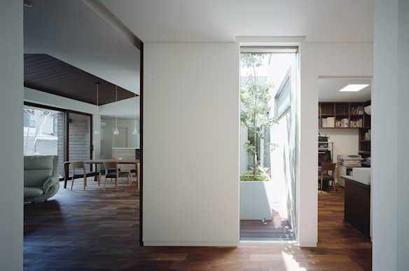 東住吉区14 HOME・中庭・仕事室1web