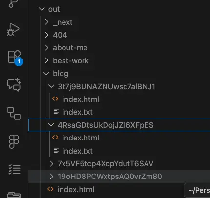 Static Site Generation pre-builds html files on the server