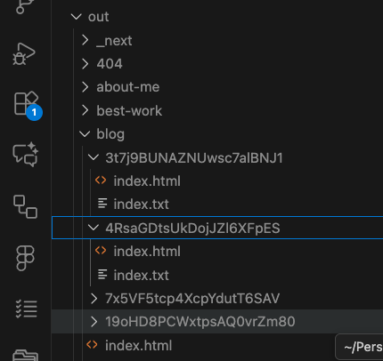 Static Site Generation pre-builds html files on the server